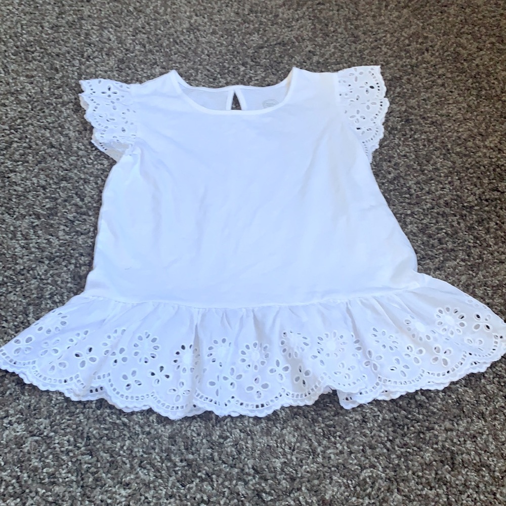 Wonder nation white blouse